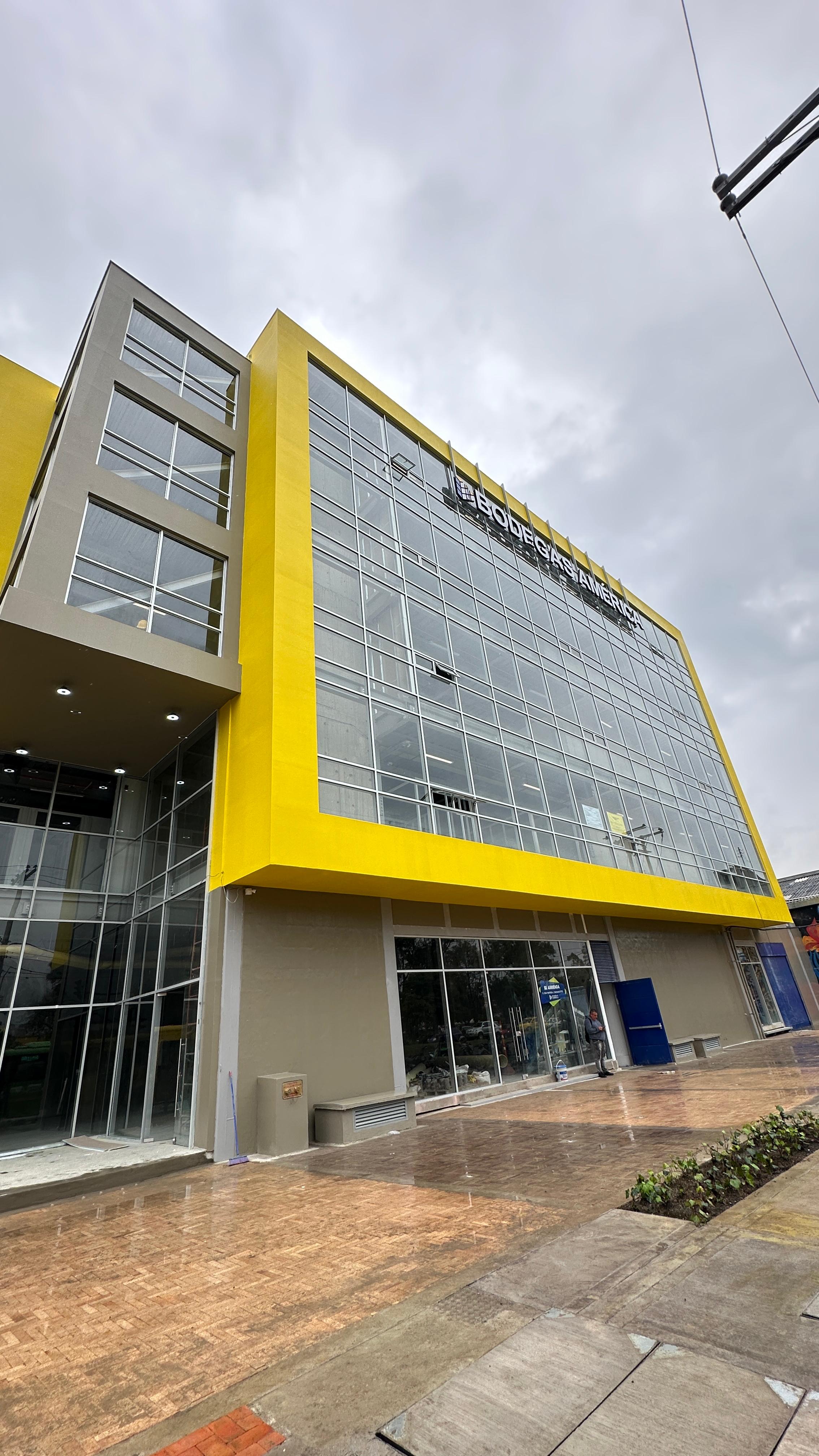 Bodegas América y Coworking obra Bogotá - AE Proyectos