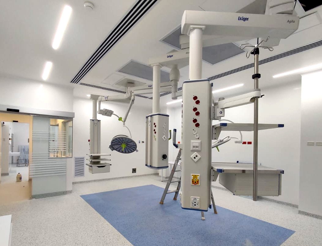 Remodelación salas de cirugía Fundación Santa Fe de Bogotá - AE Proyectos